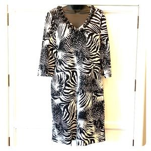 Zebra Print Dress